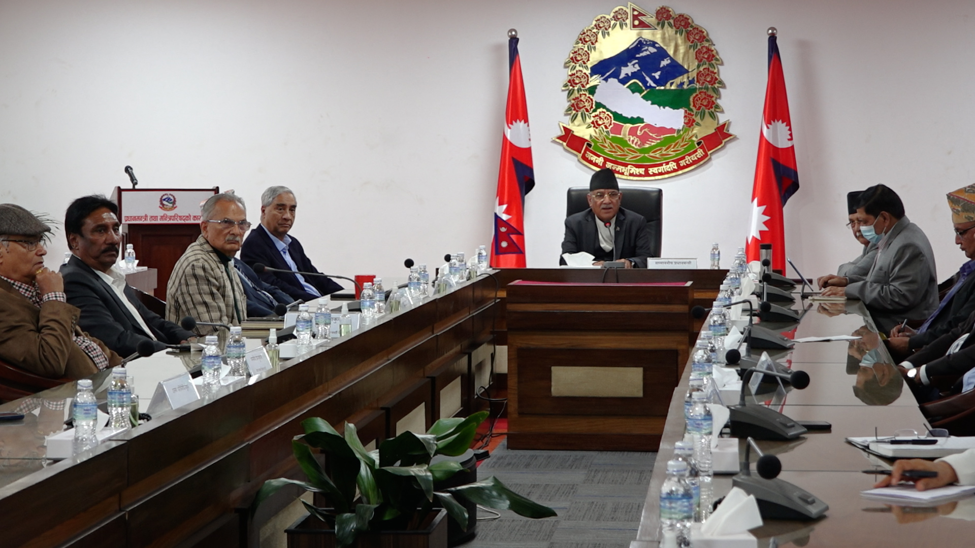 शान्ति र संविधानमाथिको प्रहारलाई मिलेर प्रतिवाद गर्ने दलहरूकाे निचोड