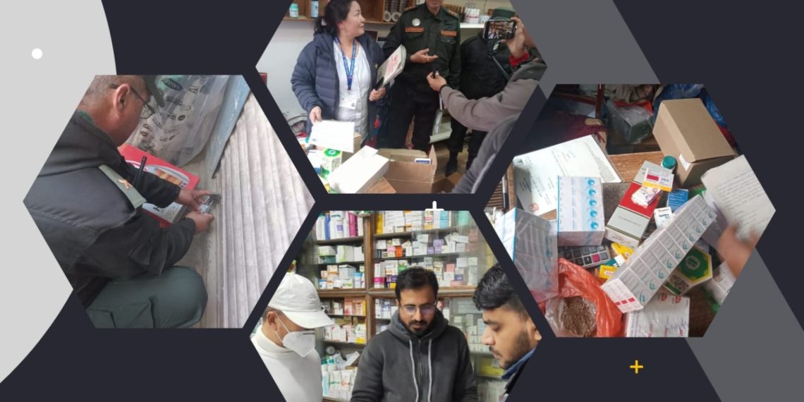 काठमाडौंका दुई औषधि पसलमा सिलबन्दी