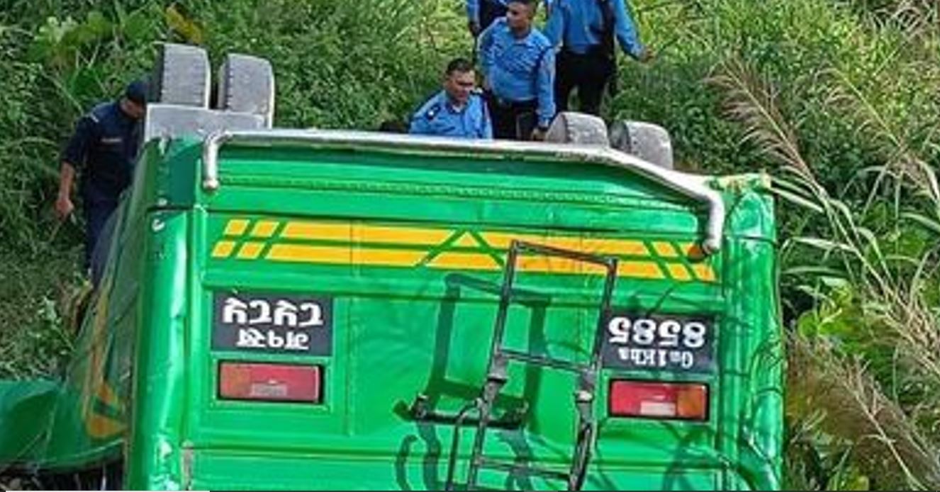 पाेखरा २२ मा नगरबस दुर्घटना, घाइते सबैकाे उद्धार