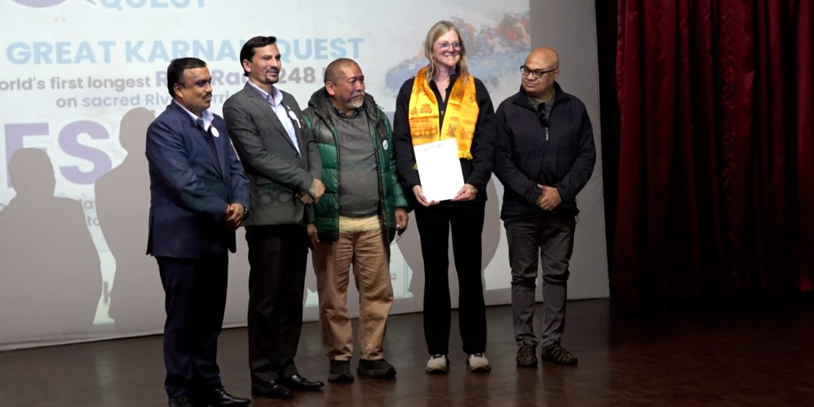 कर्णालीको पर्यटन प्रवर्द्धनका लागि अन्तर्राष्ट्रिय स्तरको जलयात्रा