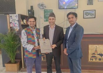 पोखरा स्पोर्ट्स अवार्डको प्रबर्द्धक नेपाल पर्यटन बोर्ड गण्डकी प्रदेश रहने