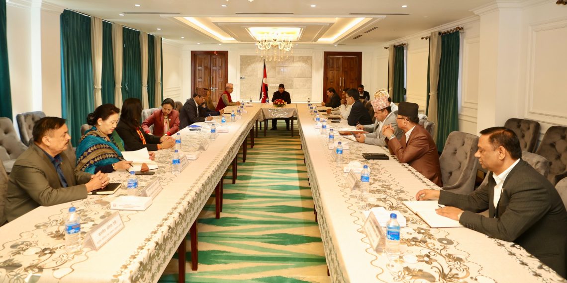 मन्त्रिपरिषद्को बैठक सिंहदरबारमा जारी