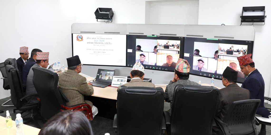 प्रचण्डले गरें सडक निर्माणको भर्चुअल निरीक्षण, काम ढिला भएकोमा असन्तुष्टि