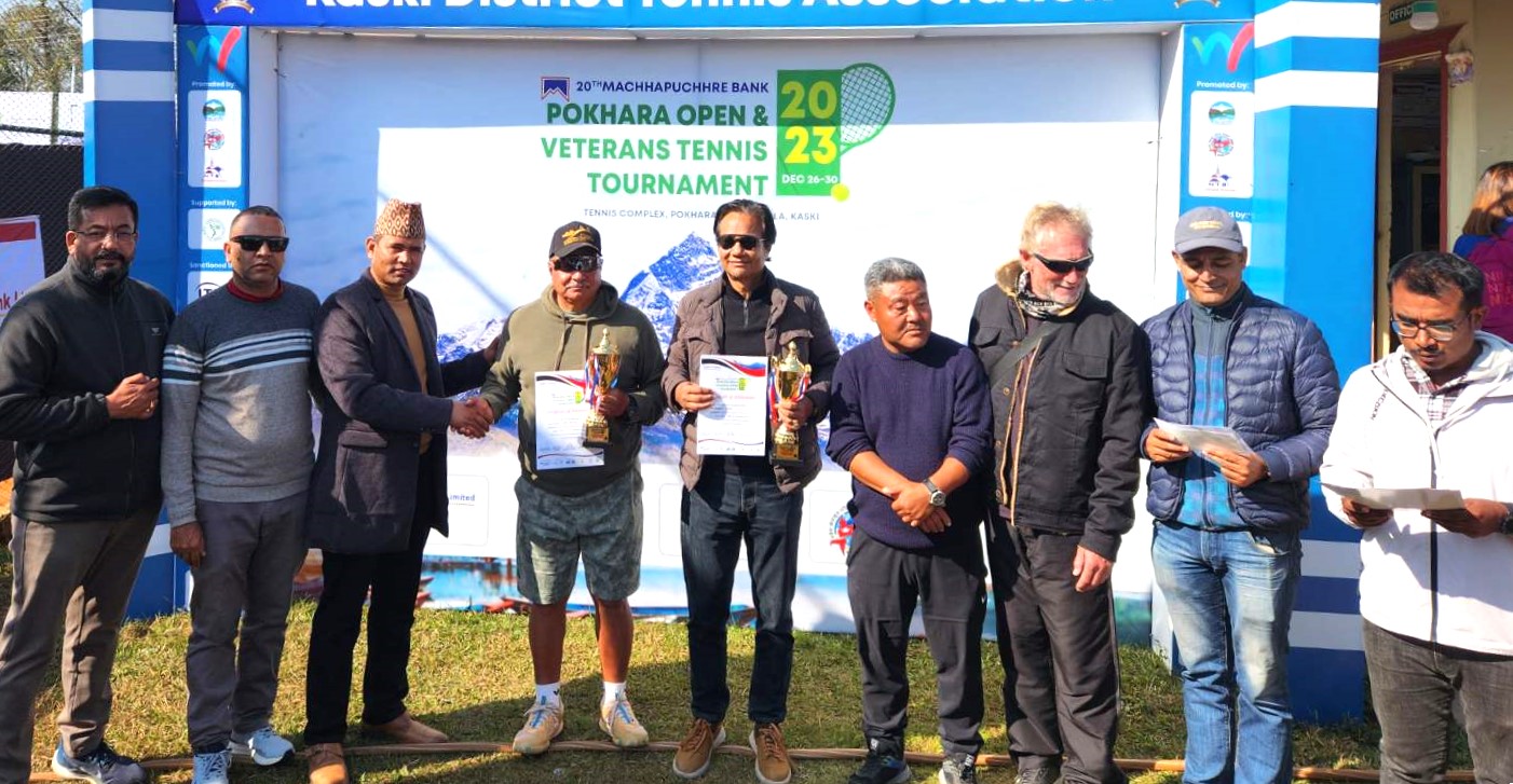 २० औं माछापुच्छ्रे पोखरा ओपन टेनिस उपाधिका लागि प्रदिप र संरक्षक भिड्ने