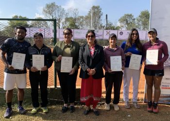 पोखरा ओपन टेनिसमा संरक्षक र सुनिरा च्याम्पियन बने