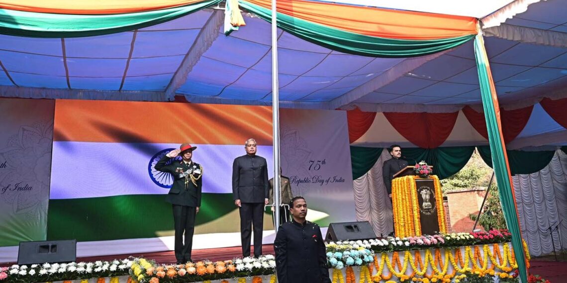 भारतीय दूतावासले मनायो आफ्नो ७५औँ गणतन्त्र दिवस