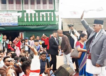 सुहाङलाई जिताउन अध्यक्ष ओलीको अपिल