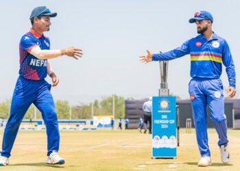 नेपाल ‘ए’ले पायो दुई सय ८५ रनको लक्ष्य