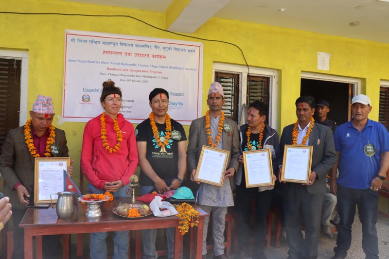 जीर्ण भवनको साटो अब विद्यार्थीले व्यवस्थित भवनमा पढ्न पाउने