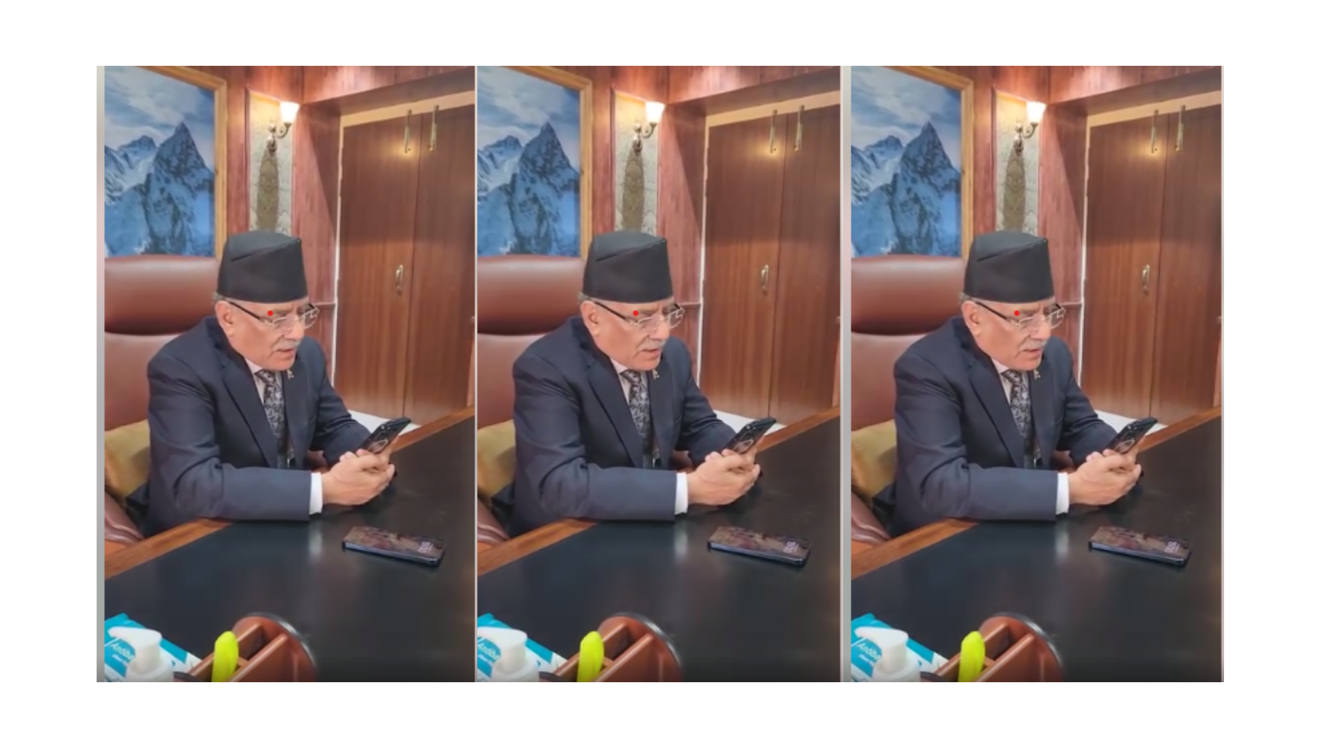 प्रधानमन्त्रीद्वारा इजरायलको बंकरमा रहेका नेपाली विद्यार्थीसंग भर्चुअल कुराकानी