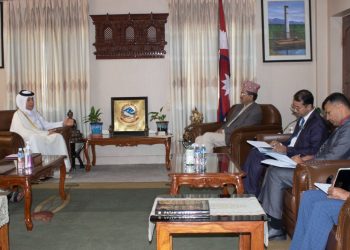 विपिन जोशीको रिहाइका लागि पहल गर्न कतारी विदेश राज्यमन्त्रीलाई आग्रह