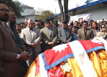 भजन शिरोमणि आचार्यको भावपूर्ण बिदाइ