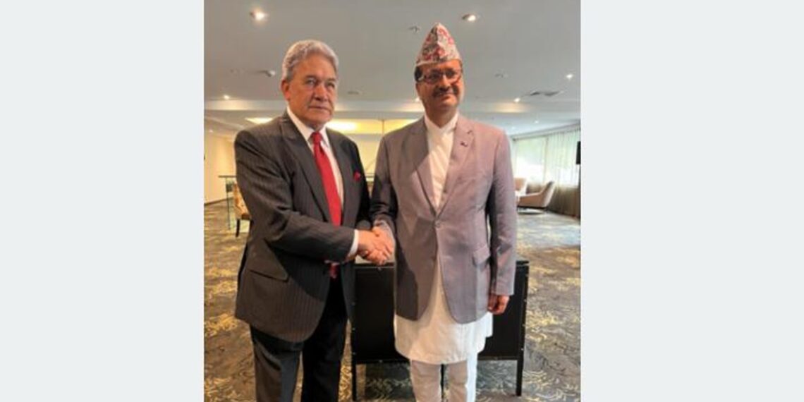 नेपाल–न्युजिल्याण्ड द्विपक्षीय बैठक