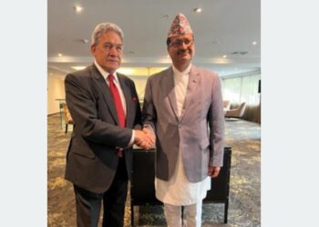 नेपाल–न्युजिल्याण्ड द्विपक्षीय बैठक