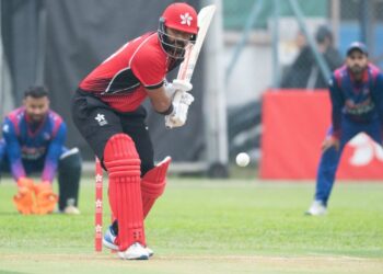 नेपाल र हङकङबीचको खेल बर्षाले प्रभावित