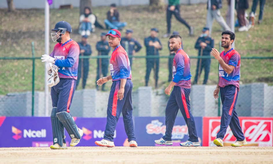 नेपाल ‘ए’ टोली आयरल्याण्डको ‘ए’ टोलीसँग पराजित