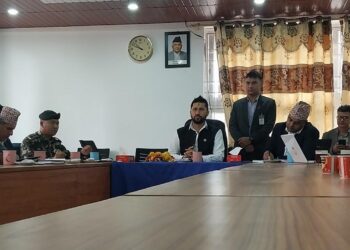 दबाब र प्रभावबिना काम गर्न गृहमन्त्री लामिछानेको निर्देशन