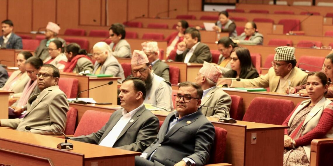 राष्ट्रियसभाको बैठकमा समसामयिक विषयमा सरकारको ध्यानाकर्षण