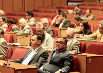 राष्ट्रियसभाको बैठकमा समसामयिक विषयमा सरकारको ध्यानाकर्षण