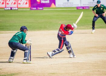 आयरल्याण्ड ‘ए’विरुद्ध नेपाल ‘ए’को कमजोर प्रदर्शन, २१ रनले पराजित