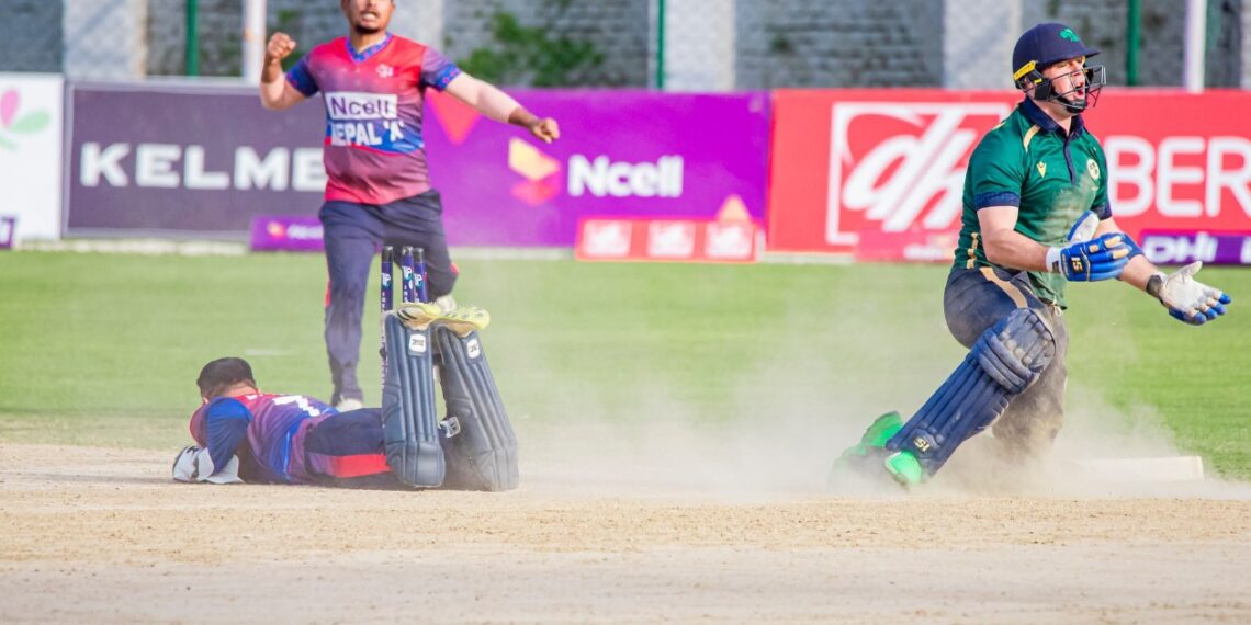 नेपाल ‘ए’द्वारा आयरल्यान्ड ‘ए’ तीन रनले पराजित