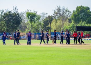 बरोडाद्वारा नेपाल पराजित