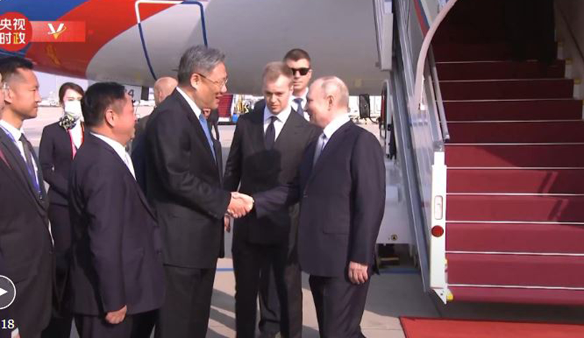 रुसी राष्ट्रपति पुटिन चीनमा