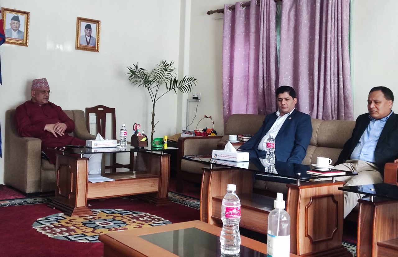 ‘उज्यालो गण्डकी प्रदेश’ का विषयमा मुख्यमन्त्री पाण्डे र कुलमान घिसिङबीच छलफल