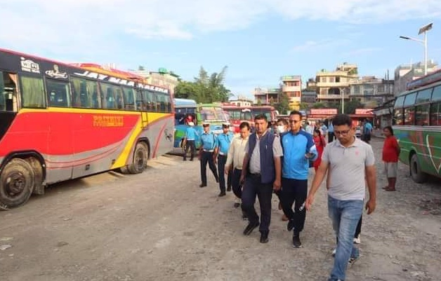 पोखरा भित्रिने र बाहिरिने सबै बस अब बसपार्कबाटै सञ्चालन हुने