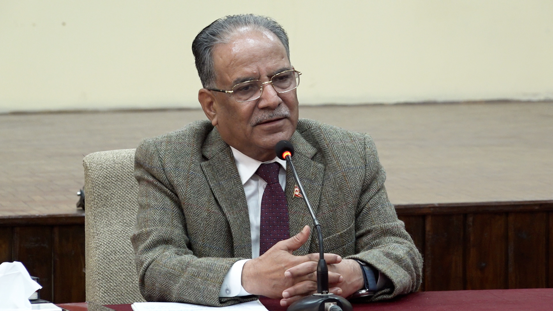 जनगायक पाख्रिनका गीतहरुले आन्दोलनमा ऊर्जा दिन्थे: प्रचण्ड