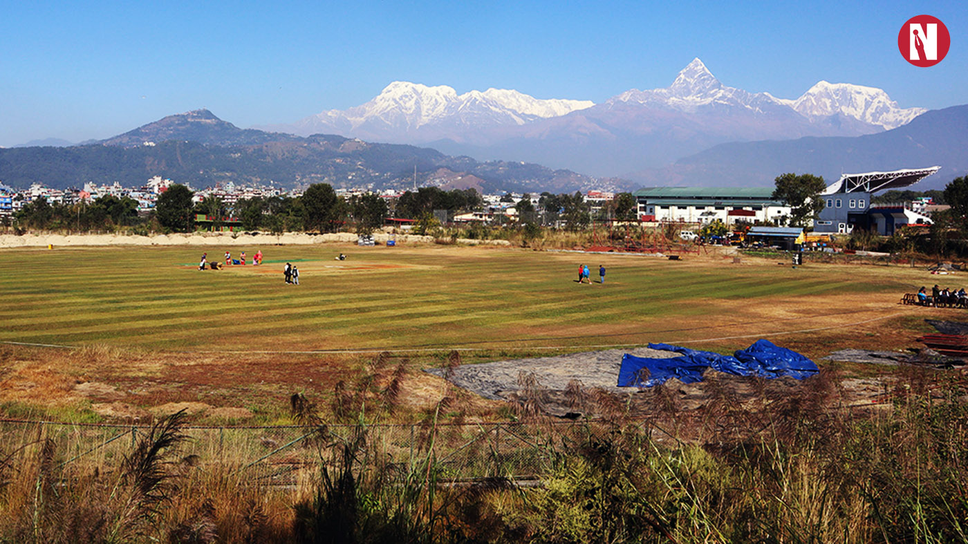 सरकारको प्राथमिकतामा परेन पोखराको क्रिकेट मैदान