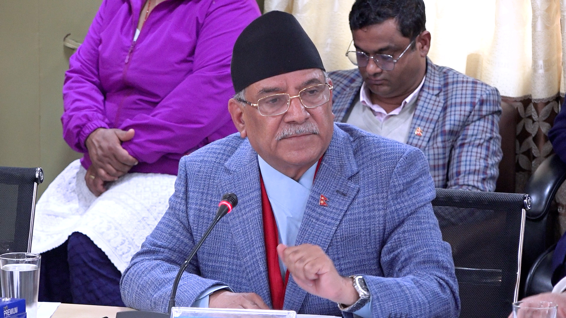 मेरा छोरीमाथिको आरोप व्यवस्था विरोधी चलखेल: प्रधानमन्त्री प्रचण्ड