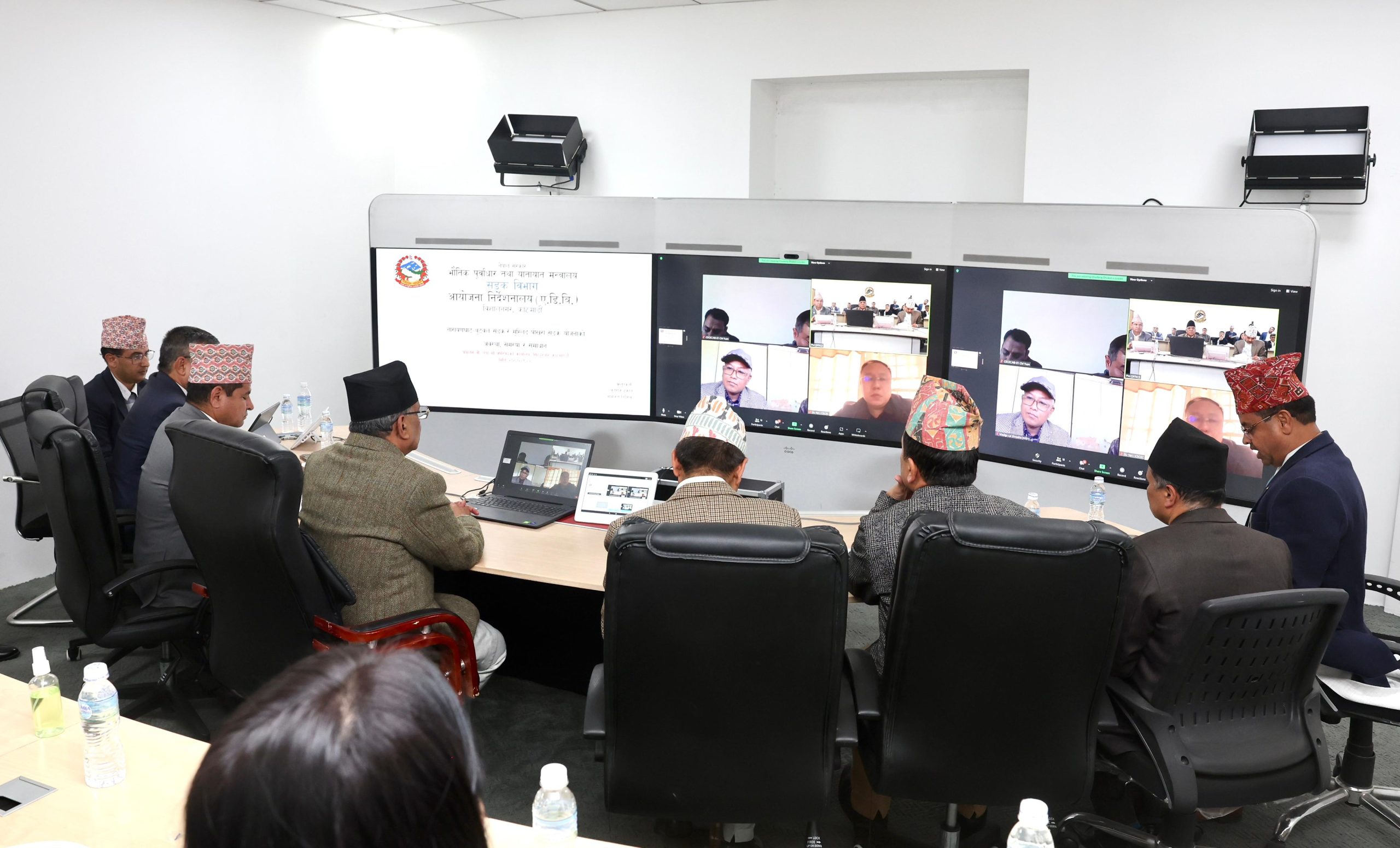 प्रचण्डले गरें सडक निर्माणको भर्चुअल निरीक्षण, काम ढिला भएकोमा असन्तुष्टि