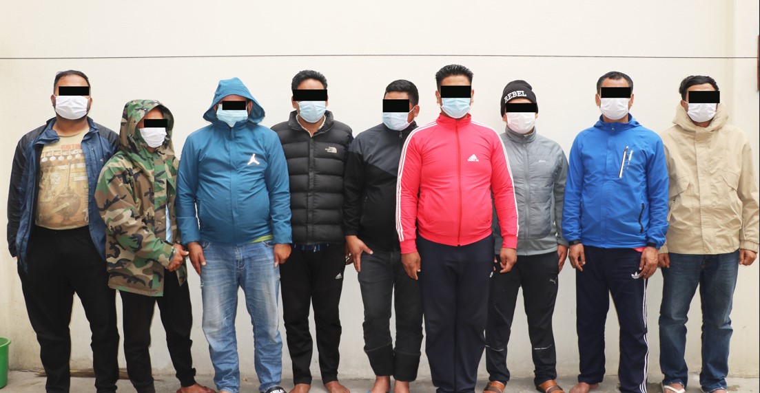 पोखरामा जुवातास खेलिरहेको अवस्थामा ९ जना पक्राउ