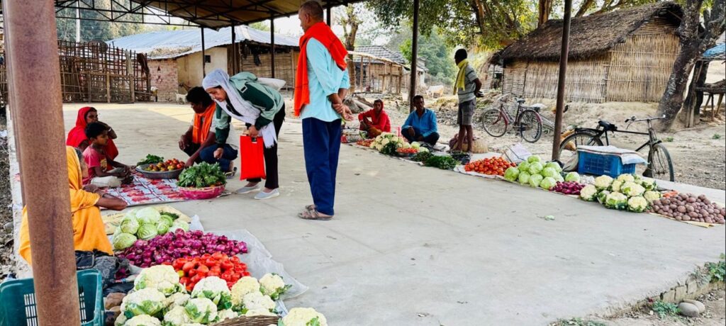 तीन दशकपछि तरेगणामै पुनः हाटबजार सञ्चालन हुँदा किसान खुसी
