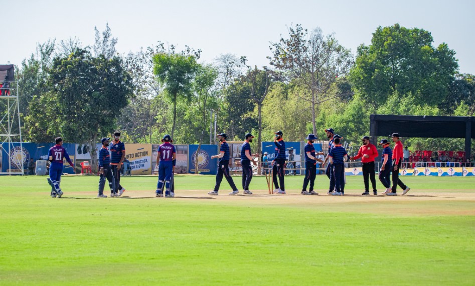 बरोडाद्वारा नेपाल पराजित